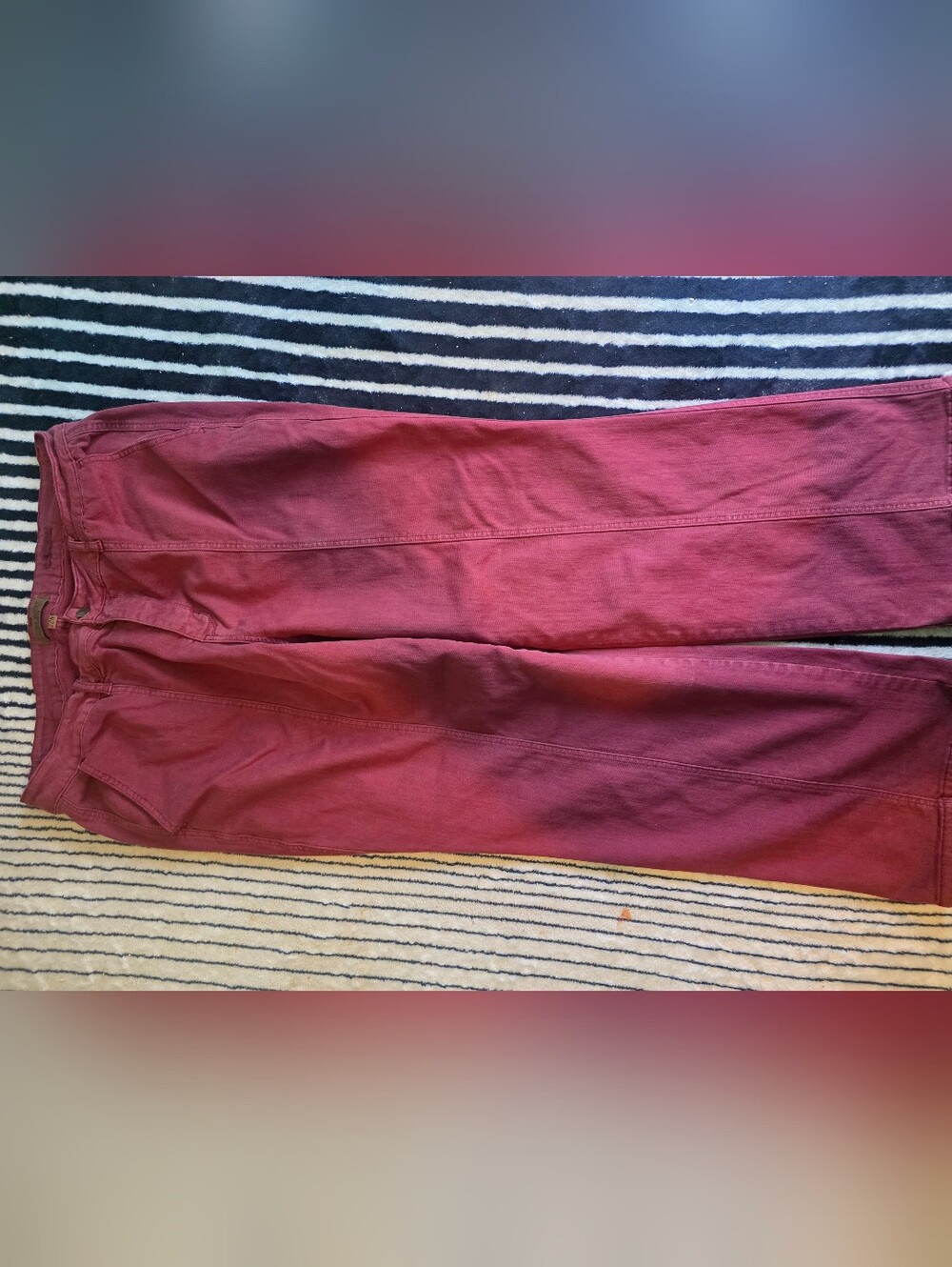 Judy Blue 22W Maroon/wine Jean's straight leg.For